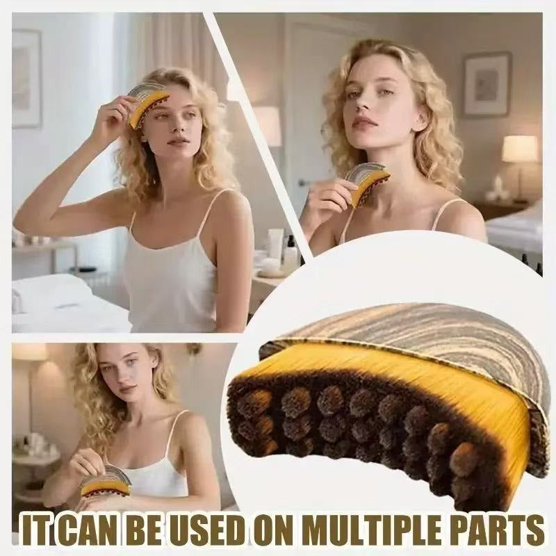 Lymphatic facial contour brush